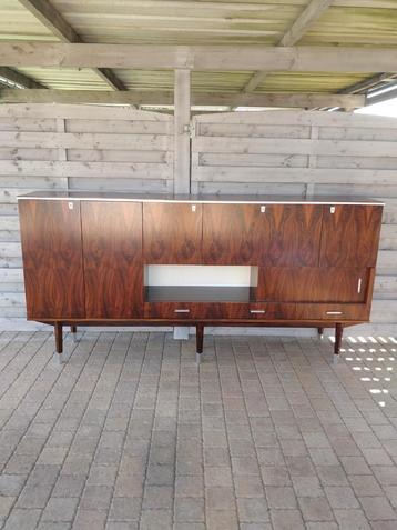 Vintage mid century highboard | wandkast | barkast palissand beschikbaar voor biedingen