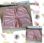 Short pour femme-Rose-C&A--T.36, Vêtements | Femmes, Culottes & Pantalons, Taille 38/40 (M), Enlèvement ou Envoi, Rose, Porté