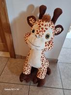 Grande peluche girafe hauteur 80 cm, Ophalen of Verzenden, Zo goed als nieuw