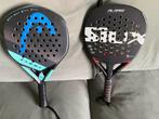 Padelrackets, 1 HEAD gamma motion en 2 SIUX Alaris, Ophalen, Gebruikt