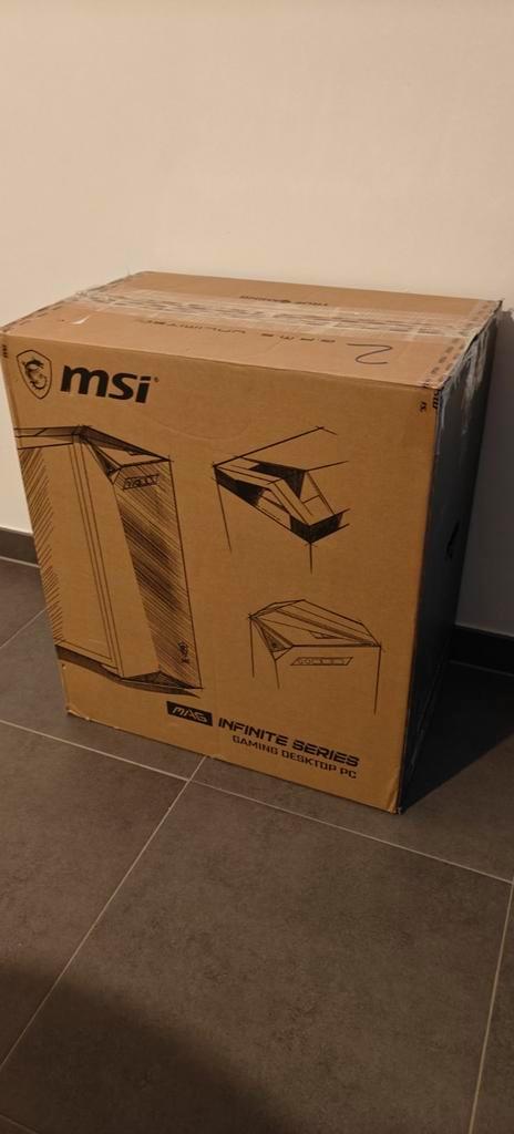 MSI infinite gaming desktop, Informatique & Logiciels, Ordinateurs de bureau, Comme neuf, SSD, 8 GB, Gaming, Enlèvement ou Envoi