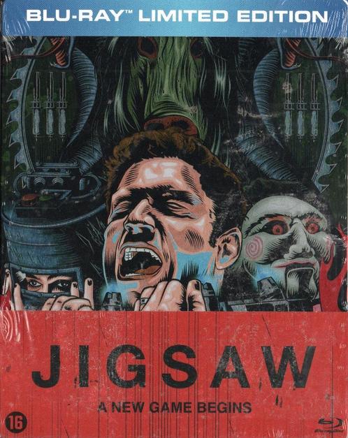 jigsaw "steelbook" (blu-ray) nieuw, Cd's en Dvd's, Blu-ray, Nieuw in verpakking, Horror, Ophalen of Verzenden