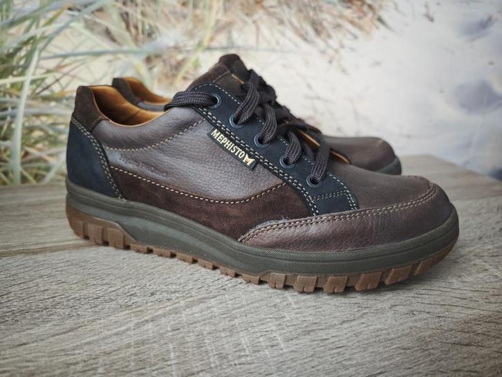 Mephisto maat 40,5 ( EUR7 / US 7,5 ), Kleding | Heren, Schoenen, Zo goed als nieuw, Veterschoenen, Bruin, Ophalen of Verzenden