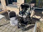 Kinderwagen met Maxi Cosy, Kinderen en Baby's, Kinderwagens en Combinaties, Gebruikt, Verstelbare duwstang, Ophalen, Kinderwagen