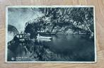 Oude postkaart van de grotten van Han, Ophalen of Verzenden, 1940 tot 1960, Gelopen, Namen