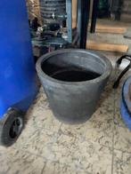 Pot de fleurs noir diam. 40 cm, Intérieur, Enlèvement ou Envoi, Rond, Comme neuf