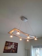 Philips 6x5watt luster prima staat, Maison & Meubles, Lampes | Plafonniers, Enlèvement, Comme neuf, Métal