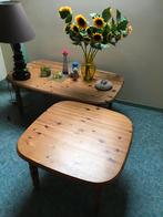 Salontafeltjes green, Huis en Inrichting, Tafels | Salontafels, Ophalen, Gebruikt, 50 tot 100 cm, 50 tot 75 cm