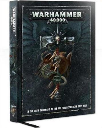 Warhammer 40k rulebook 8th ed. beschikbaar voor biedingen