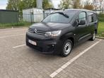Dubbel cabine lichte-vracht automaat, Stof, Zwart, Berlingo, Diesel