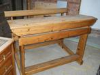 schoolbank, Ophalen of Verzenden, Gebruikt, Bureau