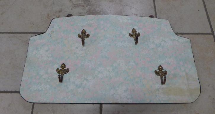 Porte-manteau avec 4 crochets en cuivre, Maison & Meubles, Accessoires pour la Maison | Portemanteaux, Utilisé, Enlèvement ou Envoi