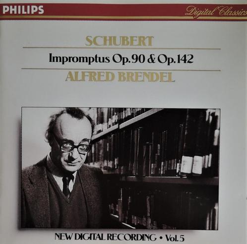 2 CD's - Franz Schubert - Alfred Brendel - PHILIPS - DDD, Cd's en Dvd's, Cd's | Klassiek, Zo goed als nieuw, Kamermuziek, Ophalen of Verzenden