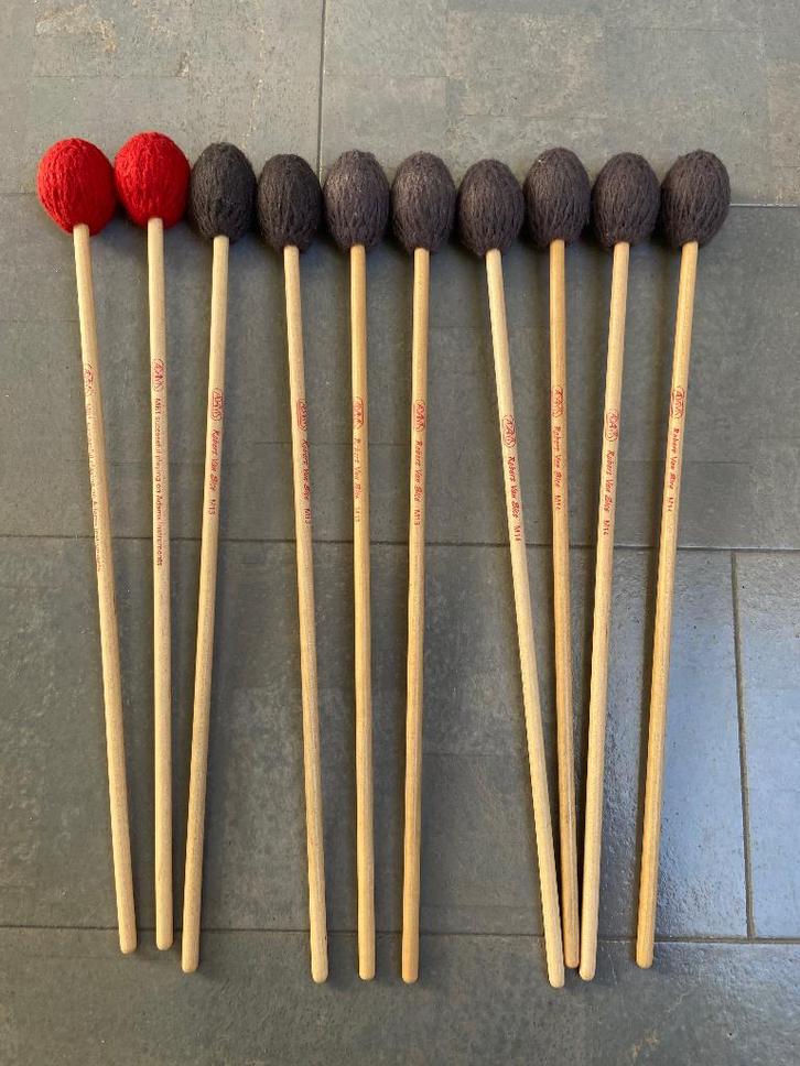 Adams marimba mallets, Muziek en Instrumenten, Percussie, Zo goed als nieuw, Melodische percussie, Ophalen of Verzenden