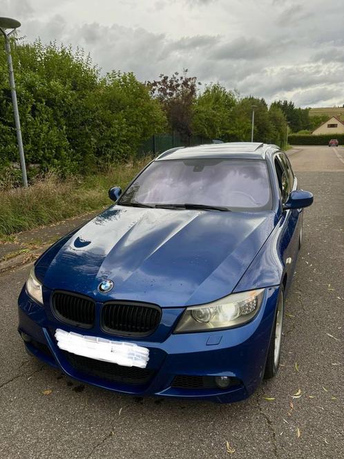 BMW 325D 330D E91, Auto's, BMW, Particulier, Alarm, Elektrisch, Euro 5, Automaat, Blauw, Blauw, Leder, Ophalen