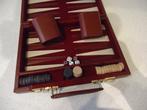 Prachtige"Backgammon" in Velours koffertje, Een of twee spelers, Ophalen of Verzenden, Zo goed als nieuw, APEX