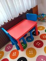 Kindertafel en 2 stoelen €20,00, Kinderen en Baby's, Kinderkamer | Tafels en Stoelen, Ophalen, Stoel(en)