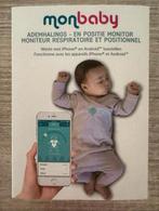 Monbaby Ademhaling- en positiemonitor - prijs overeen te kom, Kinderen en Baby's, Ophalen of Verzenden, Zo goed als nieuw