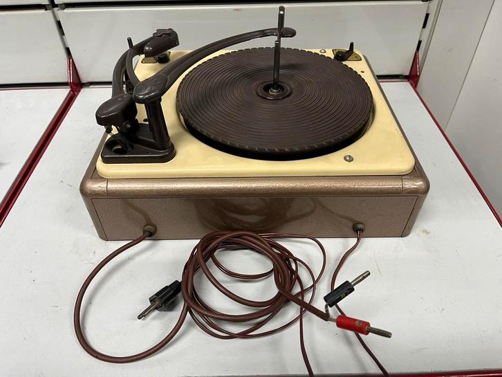 Platine vinyle ancienne Garrard – 50’s – 78 tours, TV, Hi-fi & Vidéo, Tourne-disques, Utilisé, Enlèvement