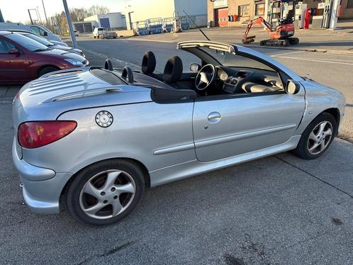 Peugeot 206 cabriolet 1.6 benzine 143.368km, Autos, Peugeot, Entreprise, Achat, ABS, Air conditionné, Verrouillage central, Vitres électriques