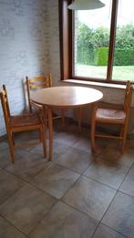 keukentafel, Huis en Inrichting, Tafels | Eettafels, Ophalen, Gebruikt, Rond, Landelijk