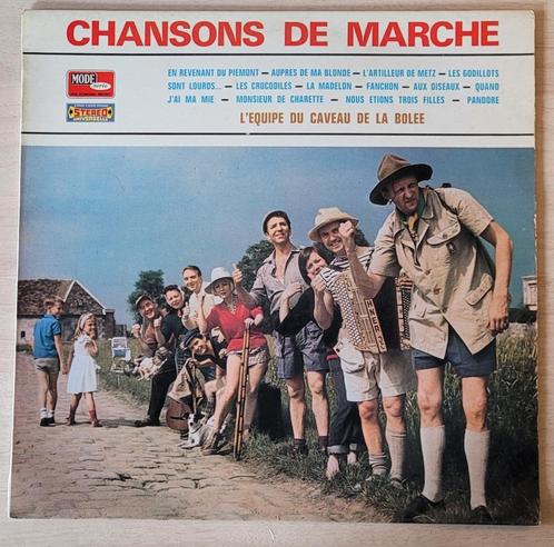 33 tours Chansons de marche, l'équipe du caveau de la Bolée, Cd's en Dvd's, Vinyl | Overige Vinyl, Gebruikt, Ophalen of Verzenden