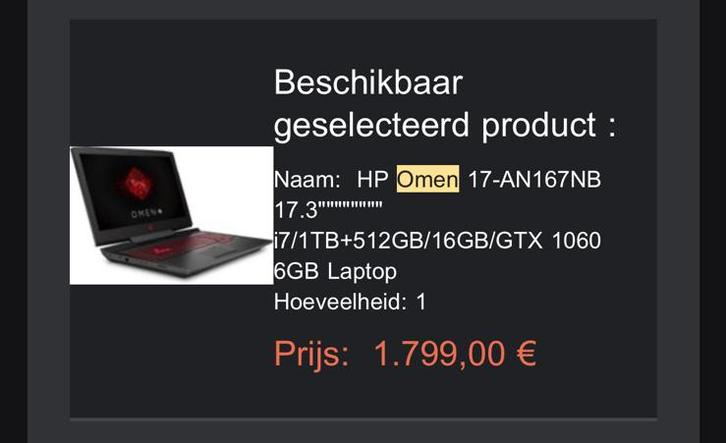 Game laptop hp omen 17,3 inch i7 processor Windows 11, Consoles de jeu & Jeux vidéo, Jeux | PC, Utilisé, Enlèvement