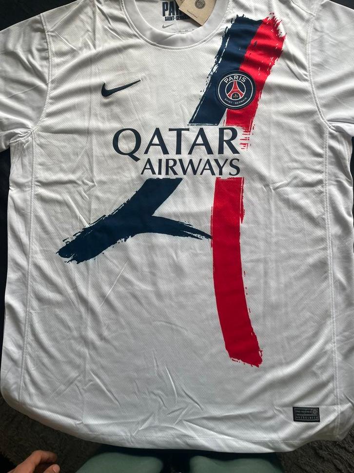 Maillot Paris Saint-Germain (PSG) –Homme – Nike Taille : 4XL, Sport en Fitness, Voetbal, Zo goed als nieuw, Shirt, Ophalen of Verzenden