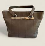 Chanel chocolate bar caviar tote bruin, Handtassen en Accessoires, Tassen | Damestassen, Ophalen of Verzenden, Gebruikt, Bruin