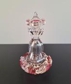 19e eeuws antiek Boheems kristallen parfumflesje, Antiek en Kunst, Ophalen of Verzenden