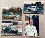 4 photos Grégoire de MEVIUS Rallye FORD ESCORT Cosworth 1996, Collections, Envoi, Comme neuf, Voitures