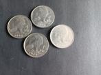 4 munten 1 fr Belgie 1939 en 1940 leeuwkes, Timbres & Monnaies, Monnaies | Belgique, Série, Enlèvement ou Envoi, Autre