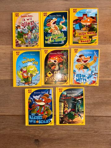 Geronimo stilton avi boekjes beschikbaar voor biedingen