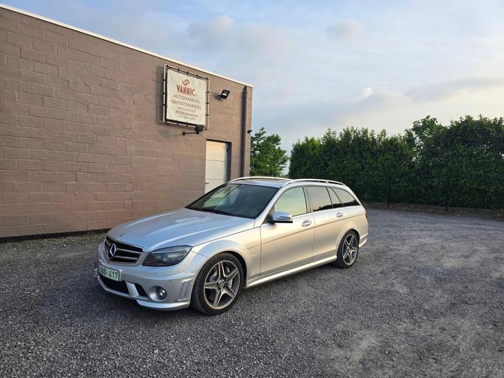 Mercedes C63 , 6.2v8 Lichte vracht !, Autos, Mercedes-Benz, Entreprise, Achat, Classe C, Verrouillage centralisé sans clé, Essence