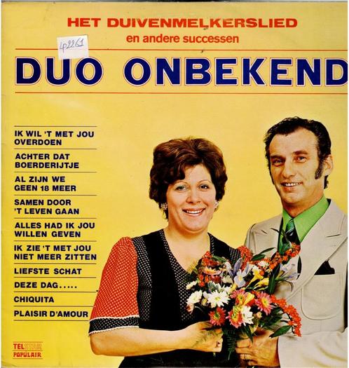 Vinyl, LP    /   Duo Onbekend – Het Duivenmelkerslied En And, CD & DVD, Vinyles | Autres Vinyles, Autres formats, Enlèvement ou Envoi