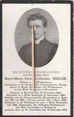 Priester Mullie, Verzamelen, Bidprentjes en Rouwkaarten, Verzenden