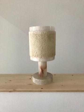 Lampe à poser en pierre naturelle, années 60, Enlèvement ou Envoi