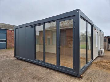 2x kantoorunit, woonunit, tuinkantoor, container, tiny house beschikbaar voor biedingen