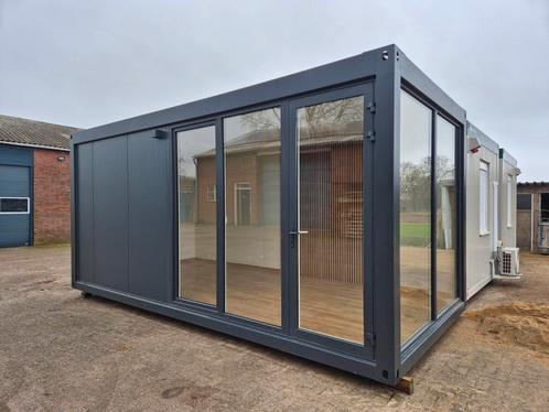 2x kantoorunit, woonunit, tuinkantoor, container, tiny house, Zakelijke goederen, Machines en Bouw | Keten en Containers, Ophalen