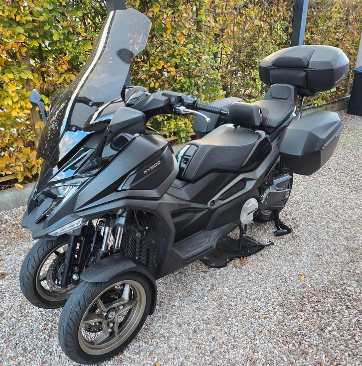 Kymco CV3 550I ( zwart mat ) / Full opties - (Rijbewijs B), Fietsen en Brommers, Scooters | Kymco, Zo goed als nieuw, Overige modellen