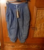 (35)- jeans pantacourt femme t.36 bleu - palabiu - neuf, Blauw, Palabiu, Nieuw, Ophalen of Verzenden
