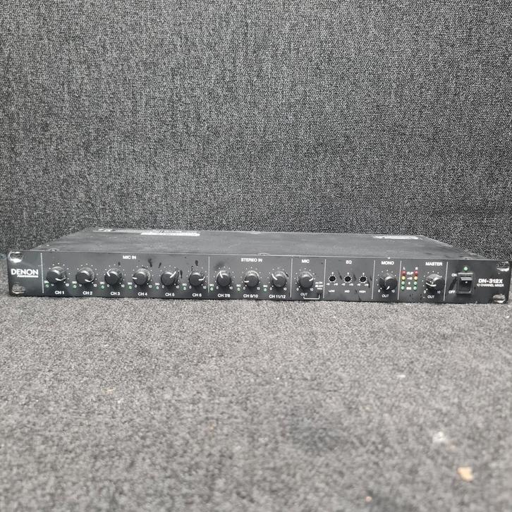 DENON  DN-312X  12 kanaals mixer 1HE  19 inch, Audio, Tv en Foto, Luidsprekerboxen, Ophalen of Verzenden