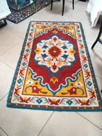 Vintage smyrna tapijt.afm 115 op 190 cm, Gebruikt, Ophalen