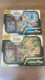 Pokemon Leafeon Vstar & Glaceon Vstar special collection box, Ophalen, Nieuw, Overige typen, Foil