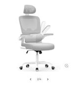 Ergonomische witte bureaustoel ‘NIEUW’, Huis en Inrichting, Bureaustoelen, Ophalen, Bureaustoel
