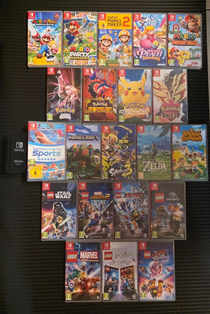 NINTENDO SWITCH SPELLETJES IN NIEUWSTAAT, Games en Spelcomputers, Games | Nintendo Switch, Sport, Ophalen of Verzenden