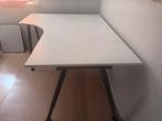 Hoekbureau ikea, Huis en Inrichting, Ophalen, In hoogte verstelbaar, Zo goed als nieuw, Bureau