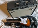 Elektrische gitaar met versterker Fender, Muziek en Instrumenten, Ophalen, Zo goed als nieuw, Fender, Met versterker