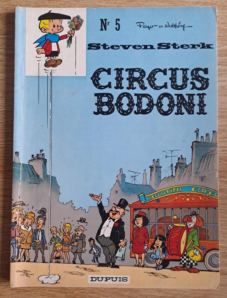 5 - Steven Sterk - Circus Bodoni, Boeken, Stripverhalen, Gelezen, Eén stripboek, Ophalen of Verzenden