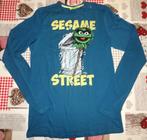 158/164 longsleeve lange mouwen Sesame street sesamstraat, Kinderen en Baby's, Ophalen of Verzenden, Zo goed als nieuw, Jongen